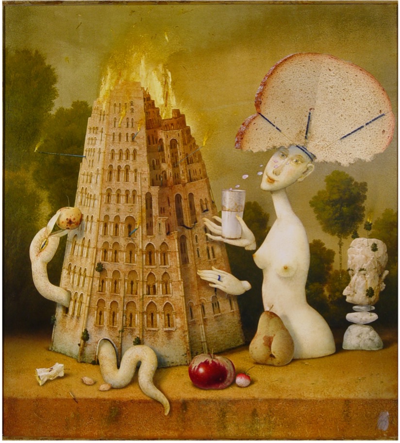 Schilderij van Zdenek Janda (CZE) uit 2018